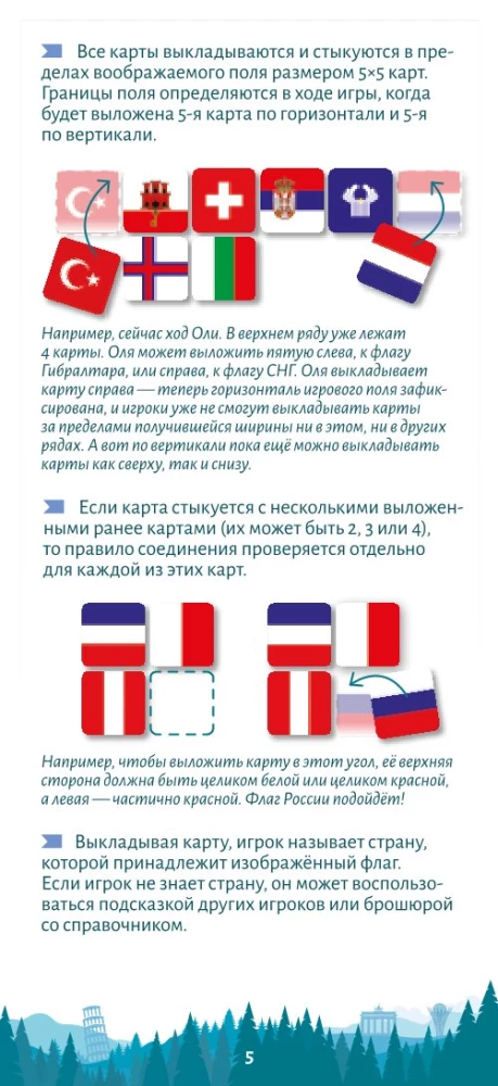 Настольная игра - Флагомино Европа